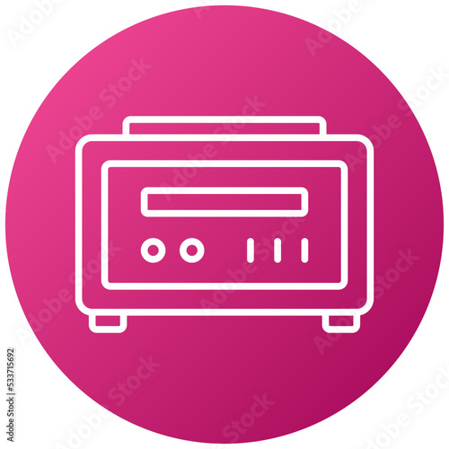 Taxi Meter Icon Style