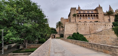 the wall in Palma of Maiorca 