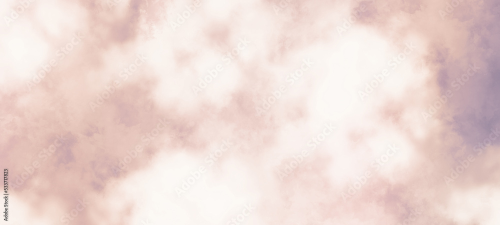 Abstract colorful background with cloud-like pattern