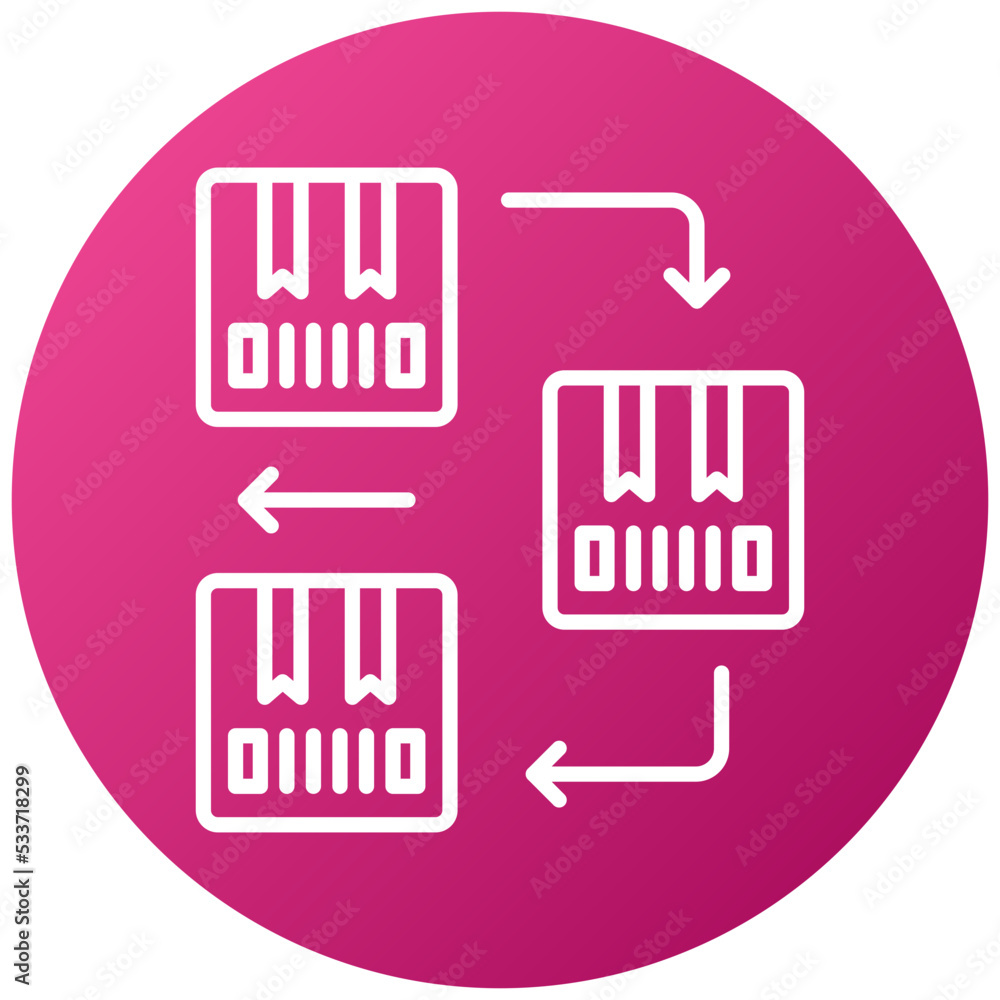 Fifo Icon Style Stock Vector | Adobe Stock