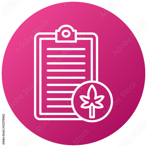 Drug Test Icon Style
