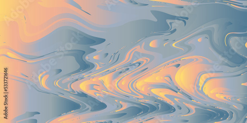 Liquid acrylic- fluid art. Art Abstract paint color blots background. Ebru Marble paper texture.
