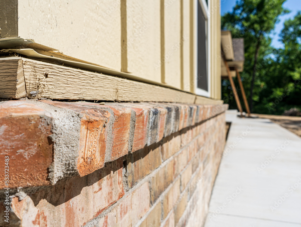 Obraz premium Residential Home Build Under Construction