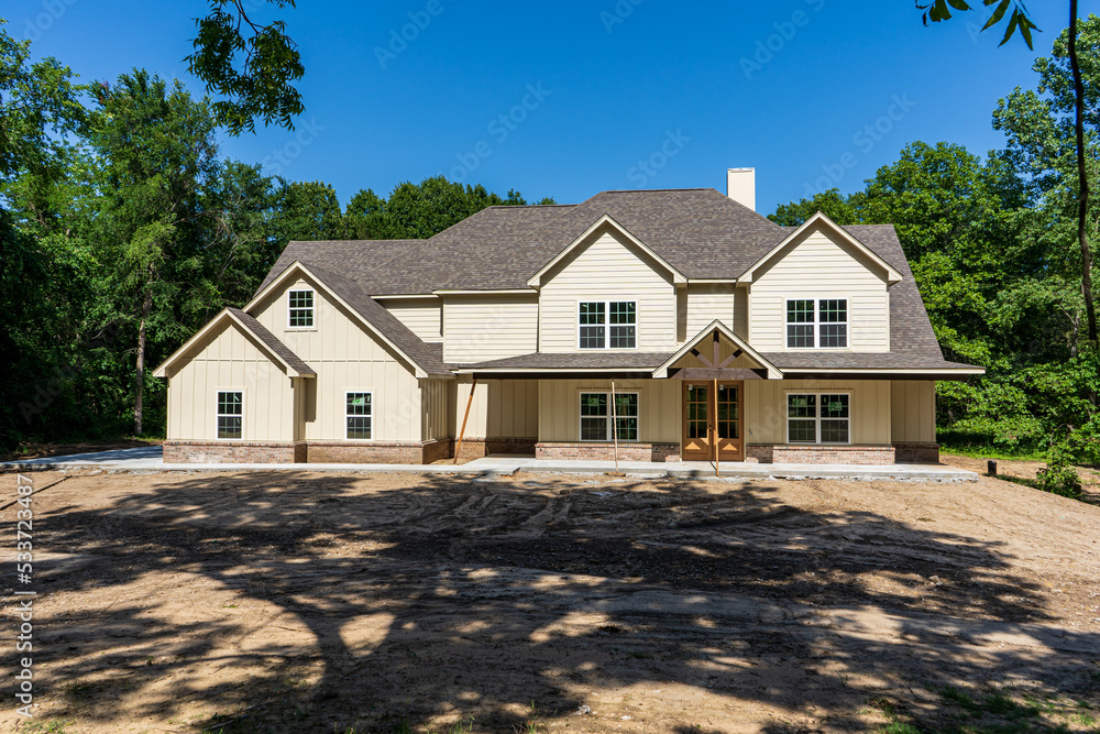 Residential Home Build Under Construction Residential Home Build Under Construction