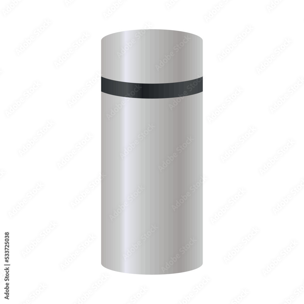 realistic aluminum bottle realistic aluminum bottle