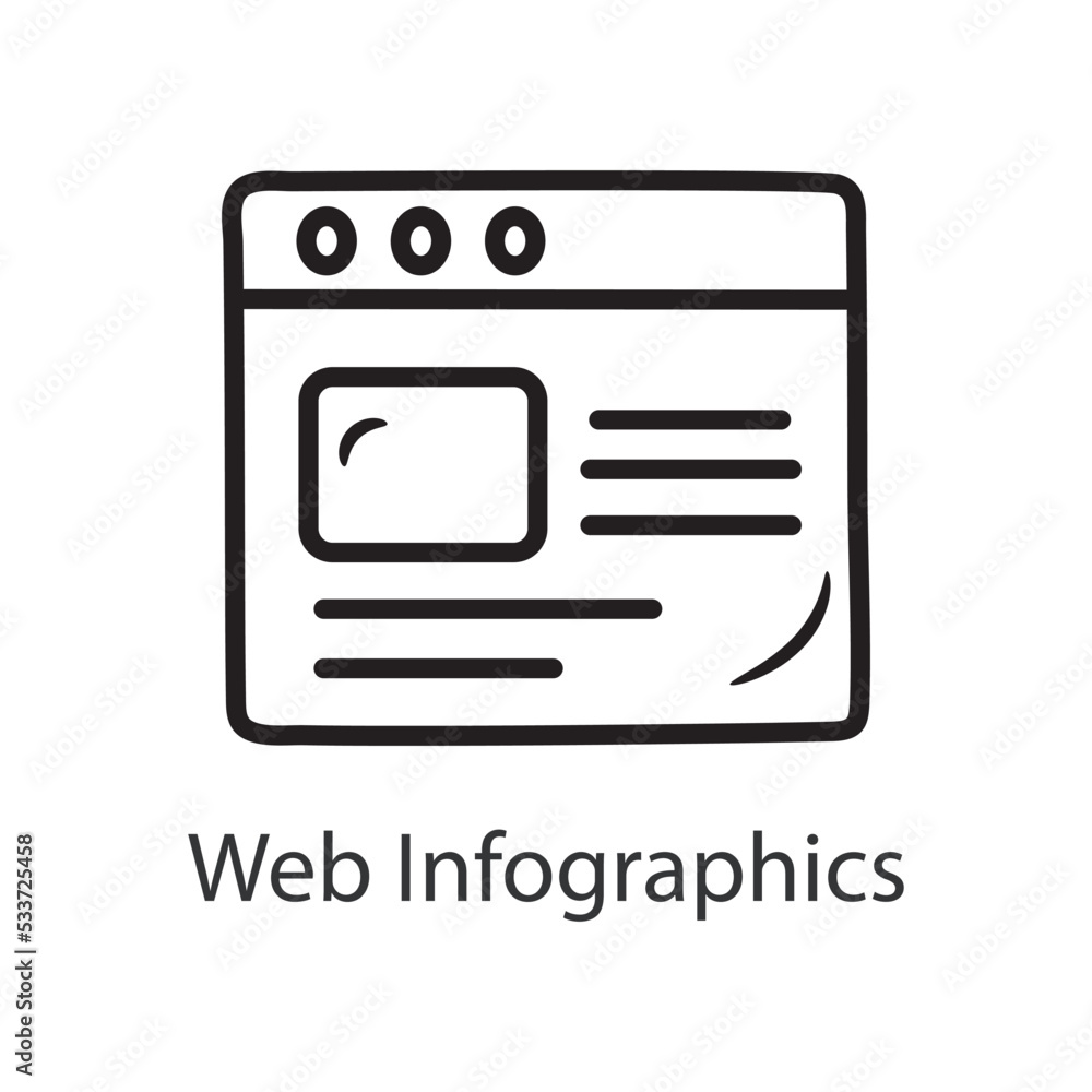 Web Infographics Filled Outline Icon Design illustration. Data Symbol on White background EPS 10 File Web Infographics Filled Outline Icon Design illustration. Data Symbol on White background EPS 10 File