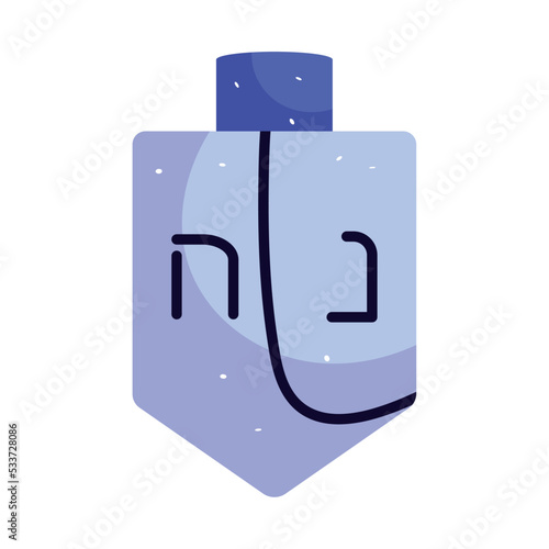 hanukkah dreidel icon