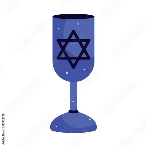 jewish wine glass