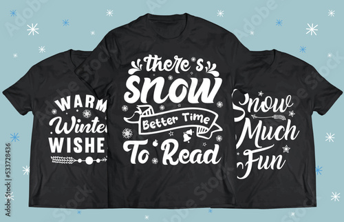 Winter Season typography design for Printing on t shirt . Winter design Vector graphics. Winter SVG Design