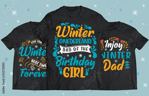 Winter Season typography design for Printing on t shirt . Winter design Vector graphics. Winter SVG Design