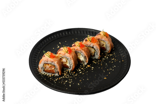 Combo de sushi premium sem fundo transparente png