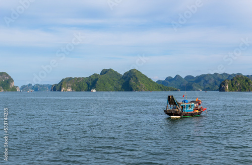 boat in Halong Bay