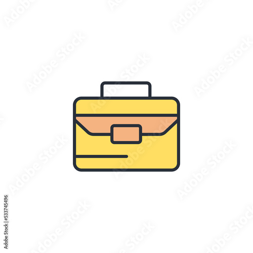 portfolio icons symbol vector elements for infographic web