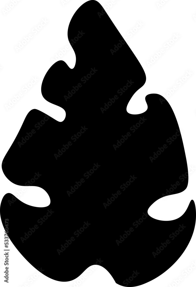 monstera leaf vector design illustration isolated on transparent background monstera leaf vector design illustration isolated on transparent background