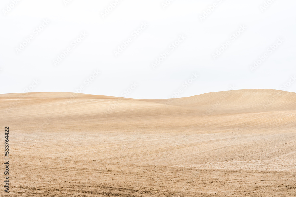 Agriculture. Freshly plowed field. Autumn landscape. Agriculture. Freshly plowed field. Autumn landscape.