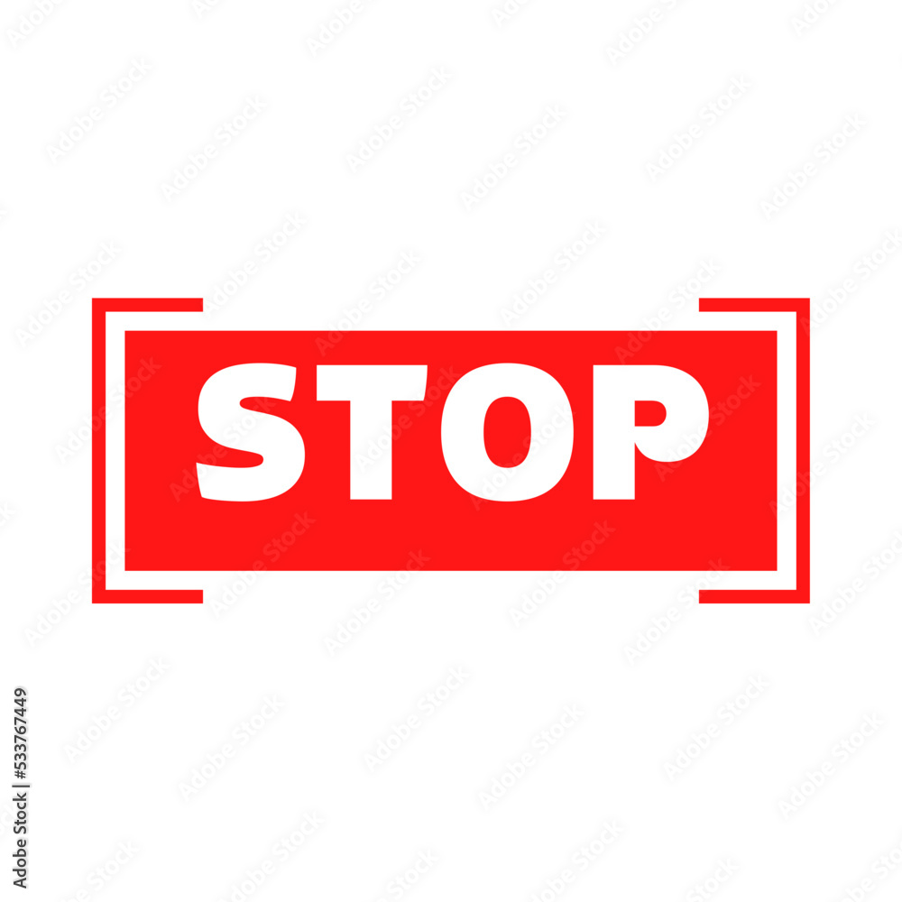 Vector Stop Sign Icon. Stop Banner. Traffic sign stop set. Prohibition sign. Vector illustration. on white Background. Stop sign, stop icon. Vector Stop illustration. Red Warning Symbol
Vector Stop Sign Icon. Stop Banner. Traffic sign stop set. Prohibition sign. Vector illustration. on white Background. Stop sign, stop icon. Vector Stop illustration. Red Warning Symbol