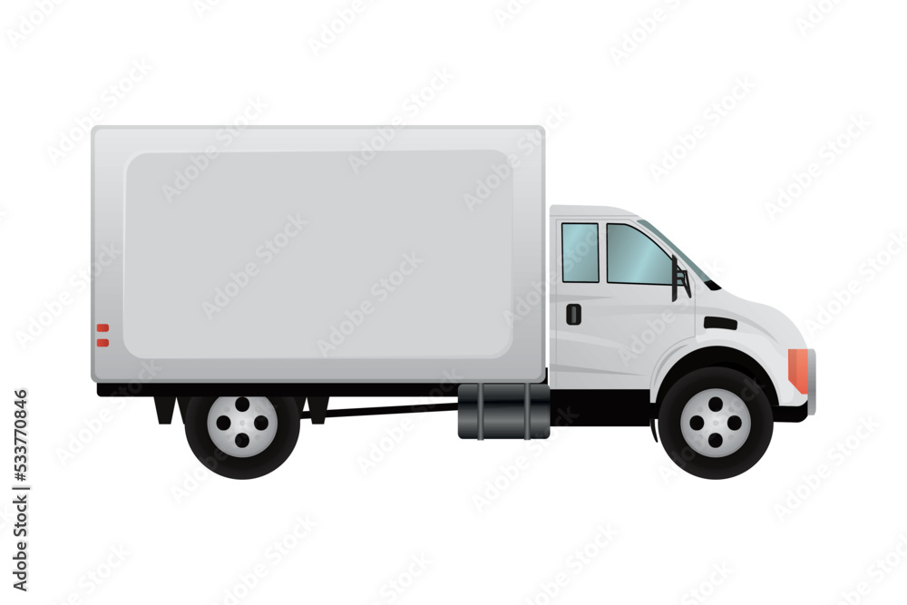 logistic truck mockup logistic truck mockup