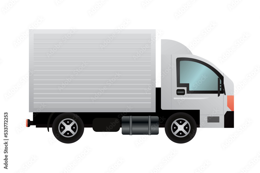 cargo truck mockup design cargo truck mockup design