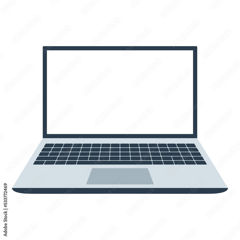 open laptop icon illustration open laptop icon illustration