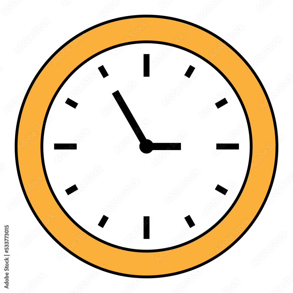 clock time line icon clock time line icon