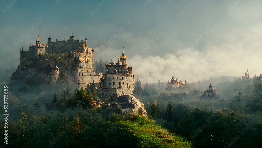 Eilean Donan Castle Country Large castle In a Forest Eilean Donan Castle Country Large castle In a Forest