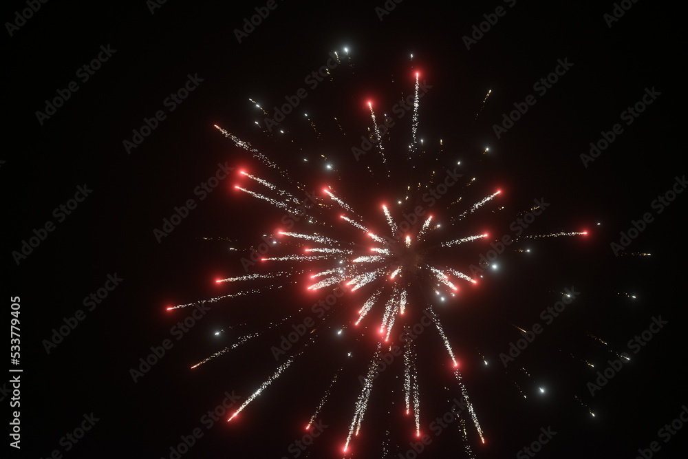 Fototapeta premium fireworks in the night sky