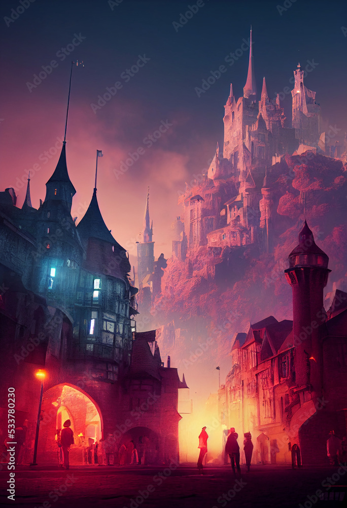 Fototapeta premium high resolution 3d background illustration