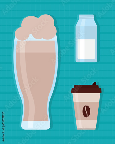 beverages icon collection