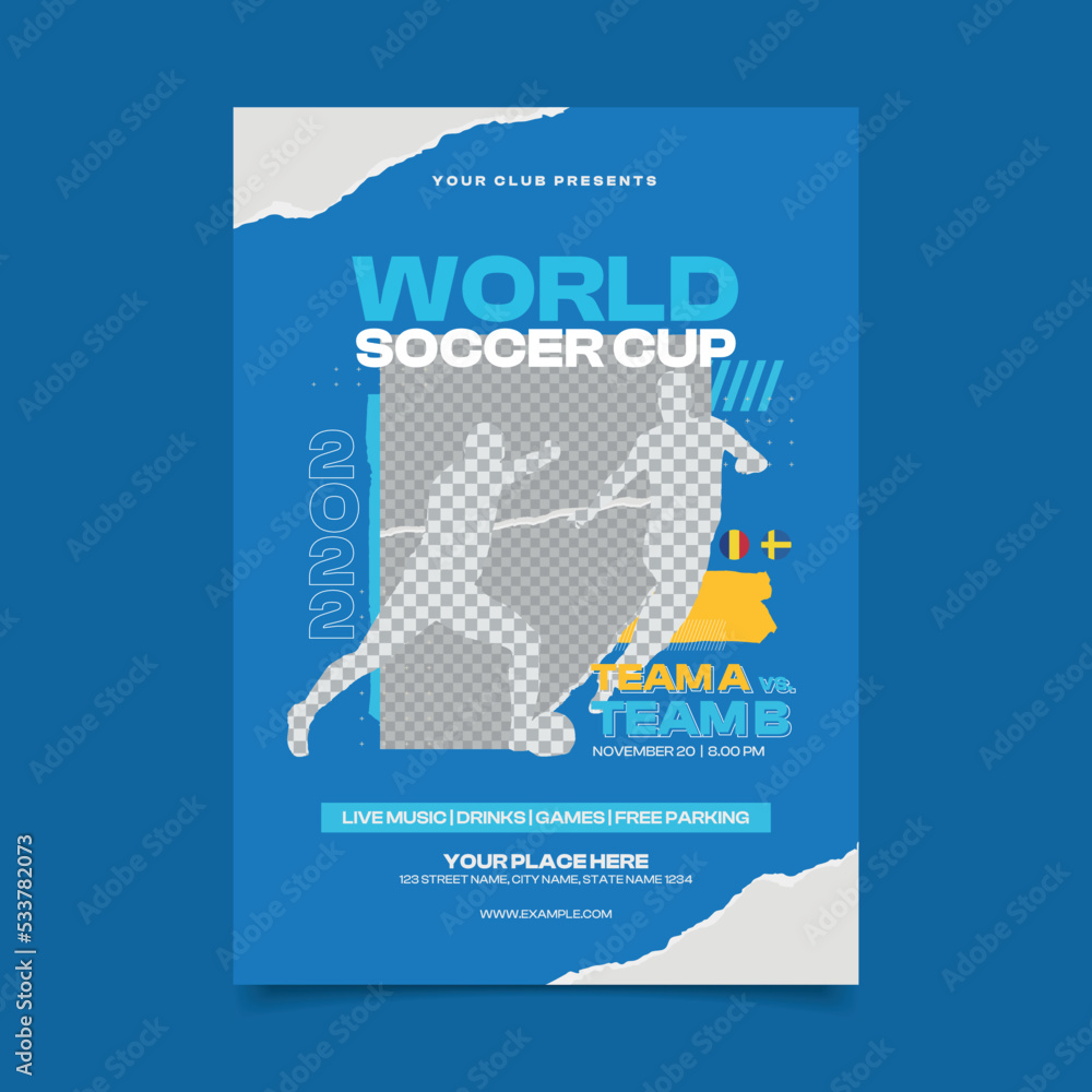 World cup soccer print template World cup soccer print template