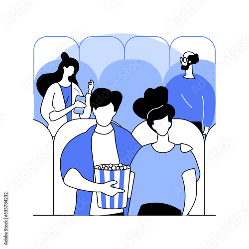 Going on a date isolated cartoon vector illustrations.