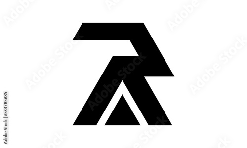 RA icon logo letter design