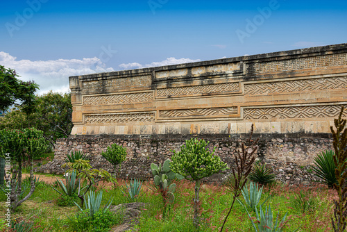 Archeaological site of Mitla, in Oaxaca, Mexico photo