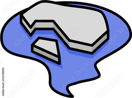 ice breaking icon
