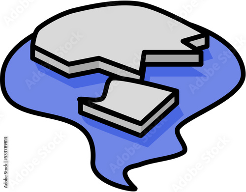 ice breaking icon