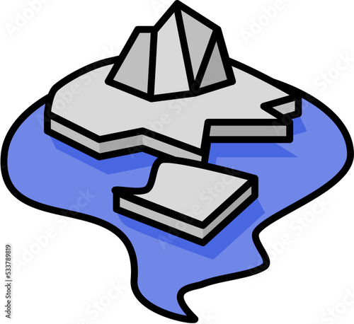 ice breaking icon