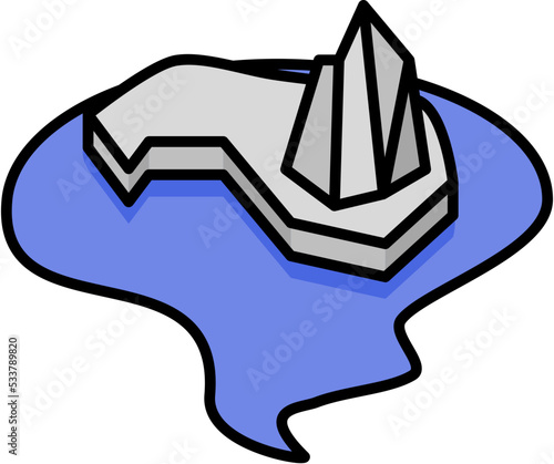 ice breaking icon