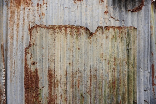 old rusty galvanized vintage texture background