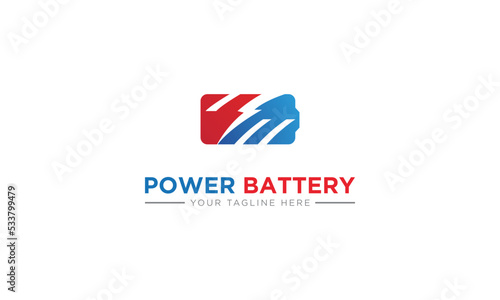 Power Battery and Nature Power Battery Logo icon vector illustration Design Template. Battery Charging vector icon. Battery power and flash lightning bolt logo