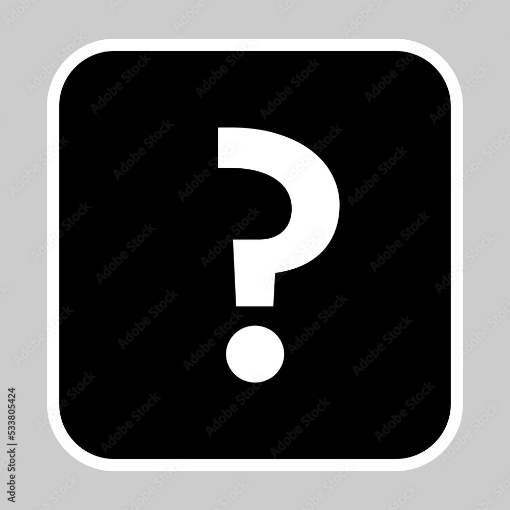 Question mark, FAQ sign, Help symbol, vector mark symbols. White outline design. Isolated icon. Question mark, FAQ sign, Help symbol, vector mark symbols. White outline design. Isolated icon.