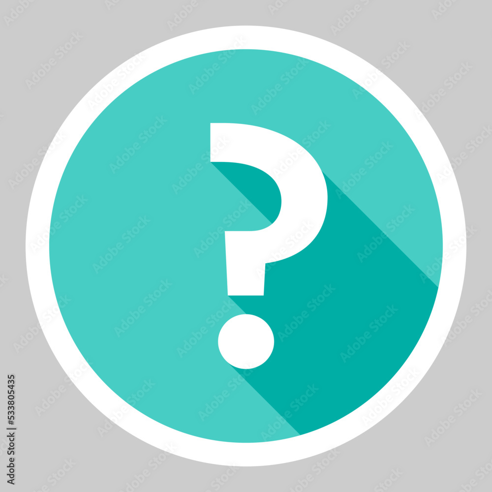 Question mark, FAQ sign, Help symbol, vector mark symbols light blue style. White stroke design. Isolated icon. Question mark, FAQ sign, Help symbol, vector mark symbols light blue style. White stroke design. Isolated icon.