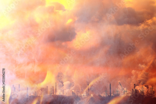Photography fire industrial conflagration abstract factory background