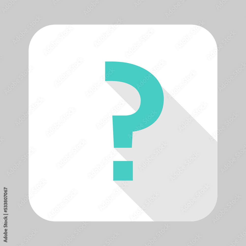 Question mark, FAQ sign, Help symbol, vector mark symbols light blue style. Isolated icon. Question mark, FAQ sign, Help symbol, vector mark symbols light blue style. Isolated icon.