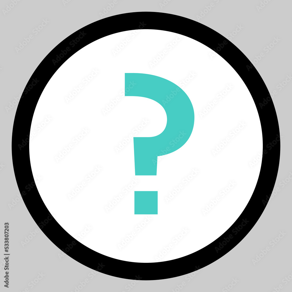 Question mark, FAQ sign, Help symbol, vector mark symbols light blue style. Isolated icon. Question mark, FAQ sign, Help symbol, vector mark symbols light blue style. Isolated icon.
