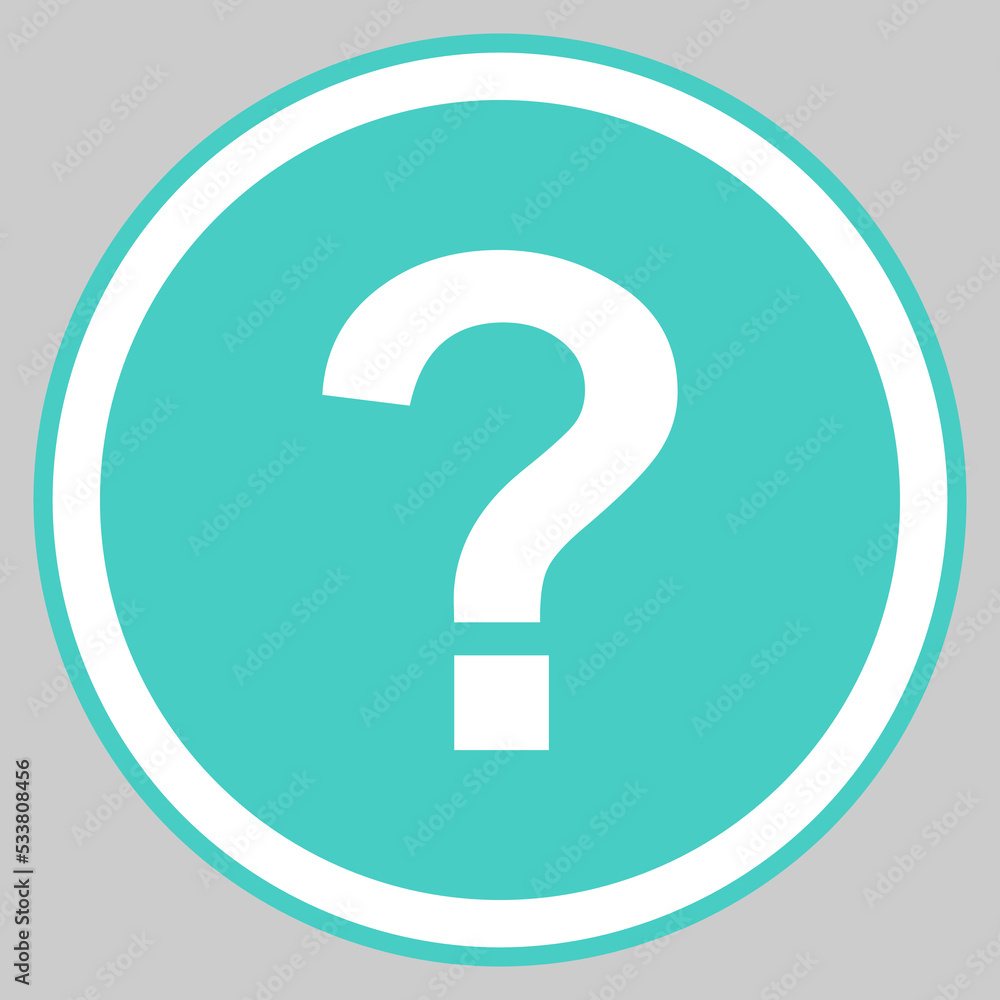 Question mark, FAQ sign, Help symbol, vector mark symbols light blue style. Isolated icon. Question mark, FAQ sign, Help symbol, vector mark symbols light blue style. Isolated icon.