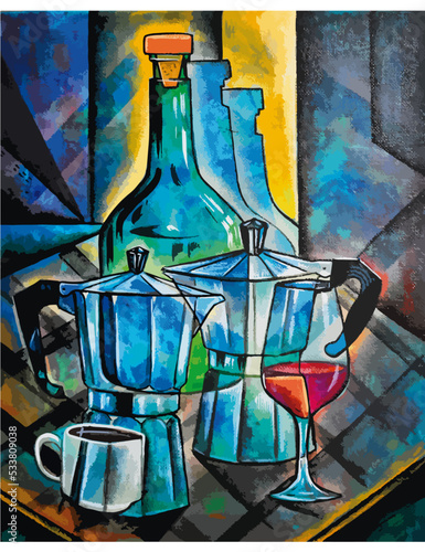 Still Life with wine cup