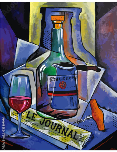 Cubist Still Life