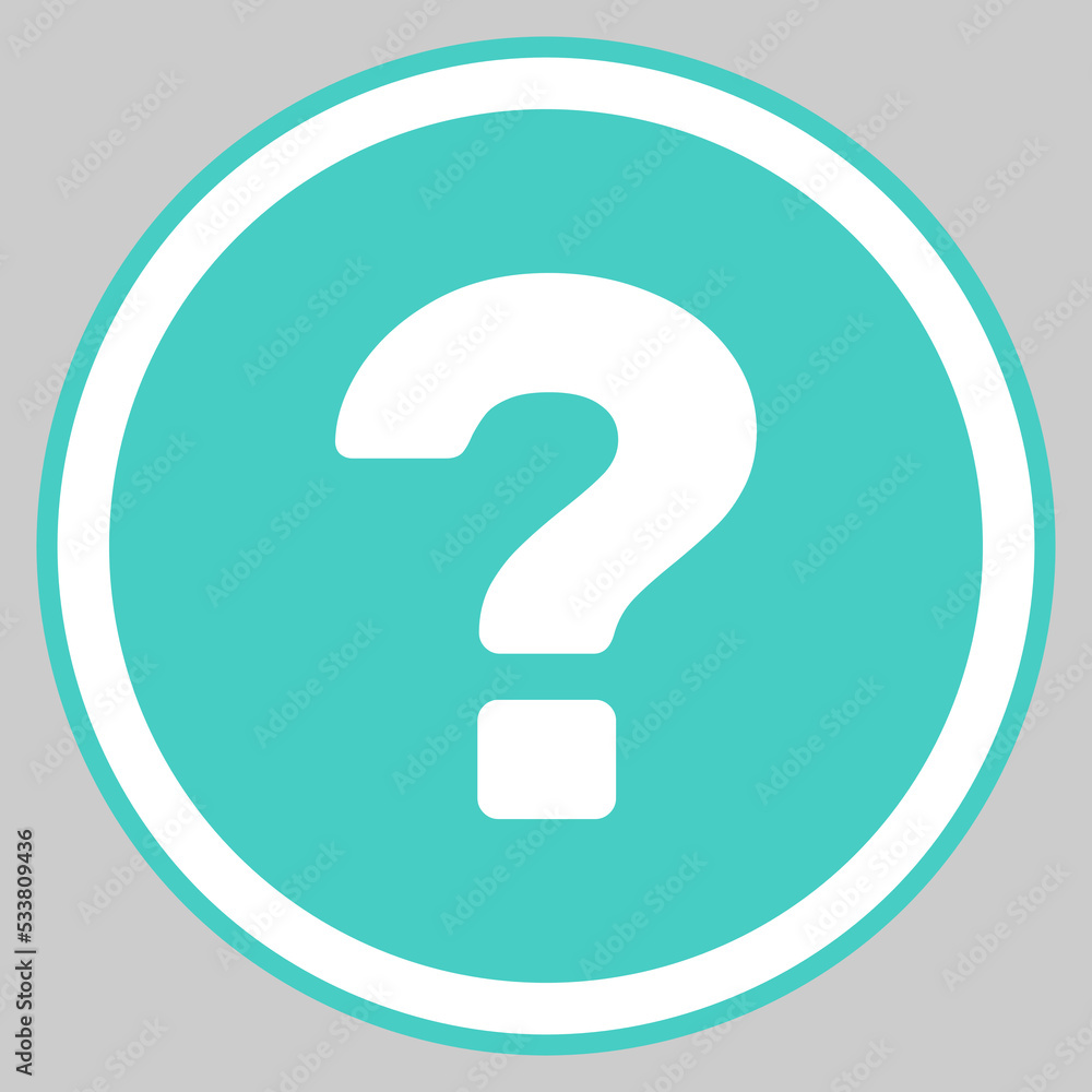 Question mark, FAQ sign, Help symbol, vector mark symbols light blue style. Isolated icon. Question mark, FAQ sign, Help symbol, vector mark symbols light blue style. Isolated icon.