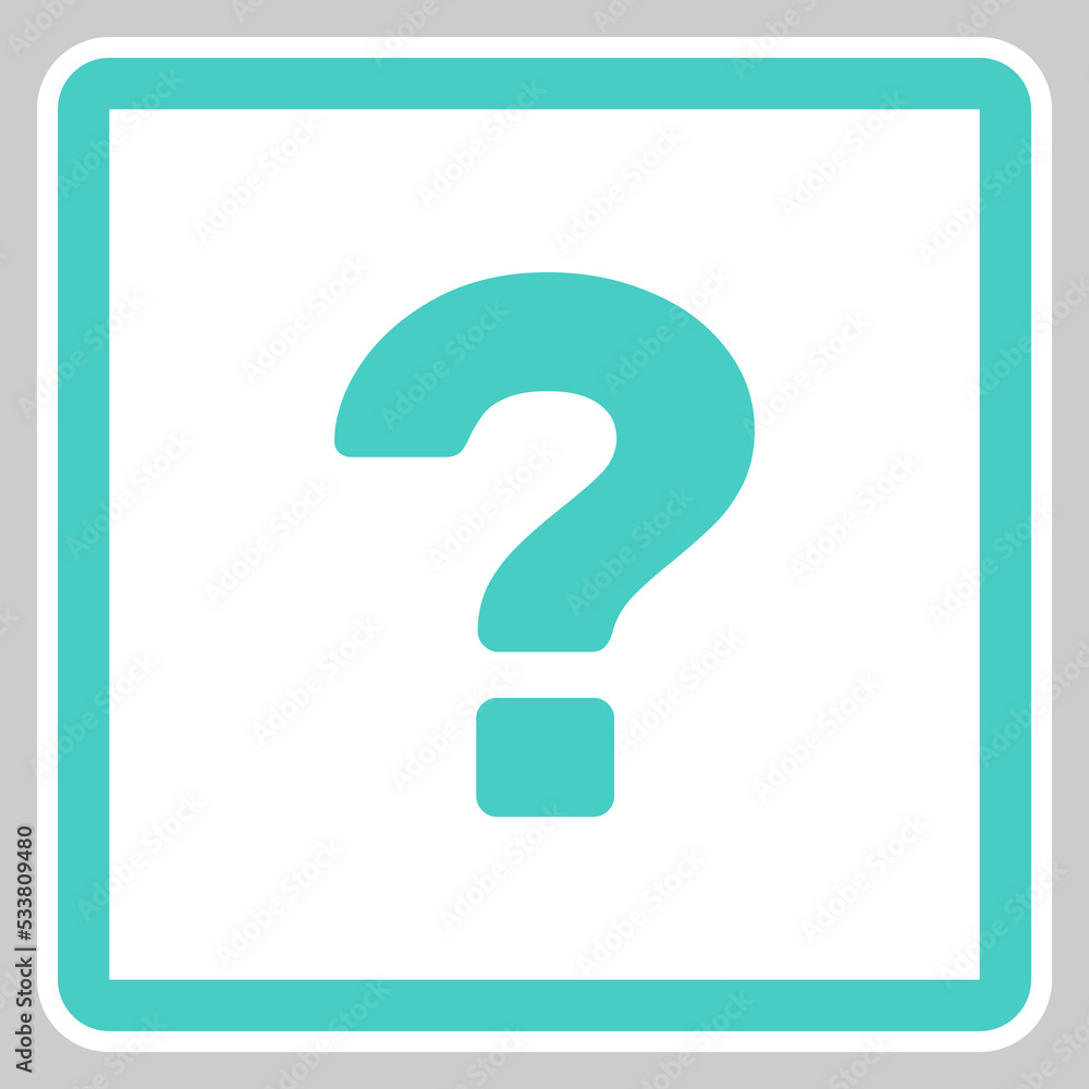 Question mark, FAQ sign, Help symbol, vector mark symbols light blue style. Isolated icon. Question mark, FAQ sign, Help symbol, vector mark symbols light blue style. Isolated icon.