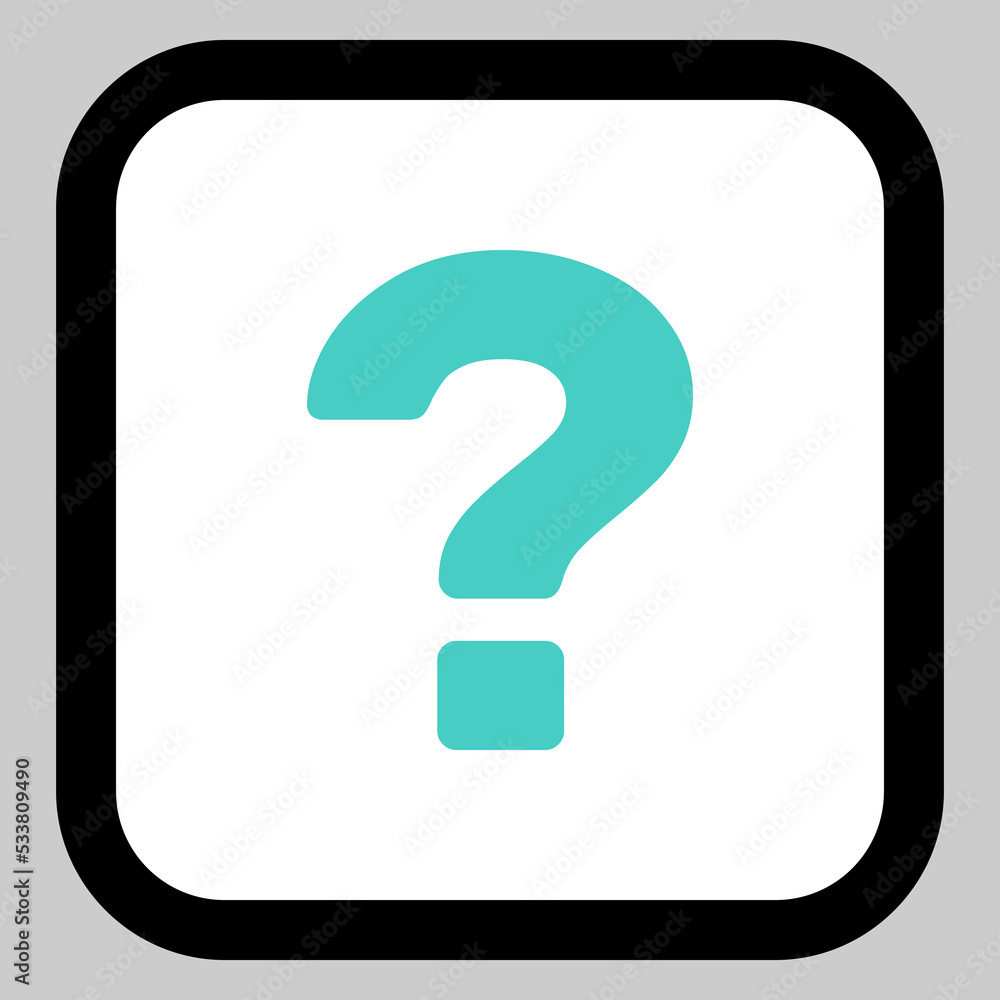 Question mark, FAQ sign, Help symbol, vector mark symbols light blue style. Isolated icon. Question mark, FAQ sign, Help symbol, vector mark symbols light blue style. Isolated icon.
