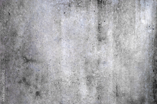 Gray cement wall or concrete surface texture for background. © Bowonpat